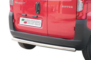 Misutonida Barre arrière | Peugeot Bipper Tepee 09-13 5-p | Barre Arrière acier inoxydable brillant
