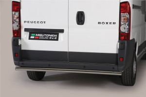 Misutonida Barre arrière | Peugeot Boxer Combi 13-14 4-p / Boxer Combi 14- 4-p | Barre Arrière acier inoxydable brillant