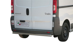 Misutonida Barre arrière | Renault Trafic 11-14 4-p | Barre Arrière acier inoxydable brillant