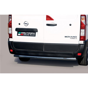 Misutonida Barre arrière | Opel Movano 19-21 4-p | Barre Arrière acier inoxydable brillant