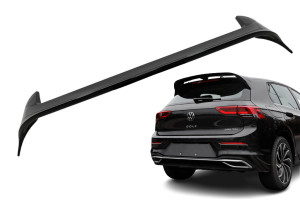 Carnamics Aileron arrière | Volkswagen Golf 20- 5-p (VIII) |  noir brillant