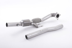 Downpipe met grote boring en Hi-Flow Sports Cat | Volkswagen Golf Mk6 R 2.0 TFSI 270 PK (2009-2013) | Milltek Sport