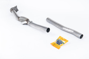 Downpipe met grote boring en de-cat | Volkswagen Golf | Milltek Sport