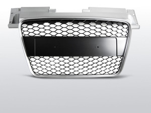 Carnamics Grille | Audi TT Coupé 06-10 2-p / TT Coupé 10-14 2-p / TT Roadster 07-10 2-p / TT Roadster 10-14 2-p | Style RS argent mat