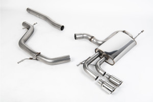 Cat-back uitlaatsysteem | Seat / Volkswagen Leon / Golf | Milltek Sport