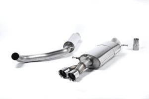 Cat-back uitlaatsysteem | Volkswagen Polo GTI 1.8 TSI 192 PK (3 & 5 deurs) (2015-2018) | Milltek Sport Twin 80mm GT80