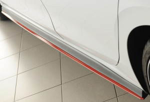 Rieger Tuning Jupes latérale gauche | Volkswagen Golf 20- 5-p (VIII) |  noir