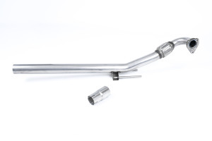 Downpipe met grote boring en de-cat | Audi / Seat / Skoda / Volkswagen A3 / Leon / Octavia / Bora / Golf | Milltek Sport
