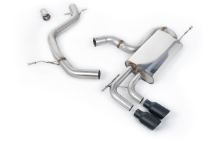 Cat-back uitlaatsysteem | Volkswagen Golf Mk6 GT 1.4 TSI 160 PK (2009-2013) | Milltek Sport Twin 80mm GT80