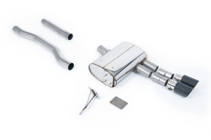 Filtre à particules | New Mini Mk3 (F55) Mini Cooper S 2.0 Turbo - Hayon 5 portes (modèles britanniques et européens) - LCI avec GPF/OPF uniquement (2019-2024) | Milltek Sport Jet de carbone de 90 mm