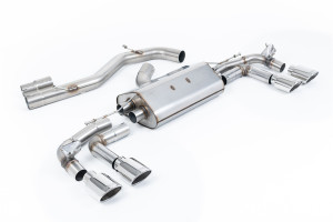 Roetfilter-back | Audi S3 2.0TFSI Quattro Sportback 310 PK 8 jaar (alleen OPF/GPF-modellen) (2020-2024) | Milltek Sport