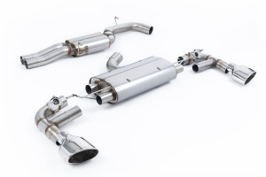 Cat-back uitlaatsysteem | Audi TT Mk3 | Milltek Sport