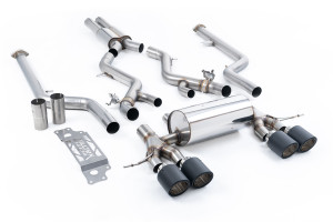 Cat-back uitlaatsysteem | BMW 2 Series M2 Coupé© (G87 S58 OPF/GPF-modellen) (2023-2025) | Milltek Race 115 JET