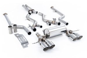 Cat-back uitlaatsysteem | BMW 2 Series M2 Coupé© (G87 S58 OPF/GPF-modellen) (2023-2025) | Milltek Race 115 GT
