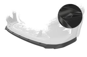 Lèvre de spoiler Cup avec ABE pour Kia Ceed (CD) CSL643-G