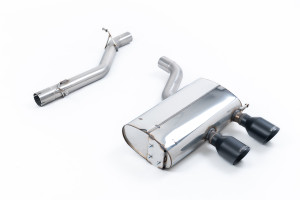 Cat-back uitlaatsysteem | Volkswagen Golf MK5 R32 3.2 V6 (2005-2009) | Milltek Sport 100 mm GT-100 Cerakote