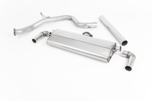 Cat-back uitlaatsysteem | Seat Leon | Milltek Sport Twin 80mm GT80
