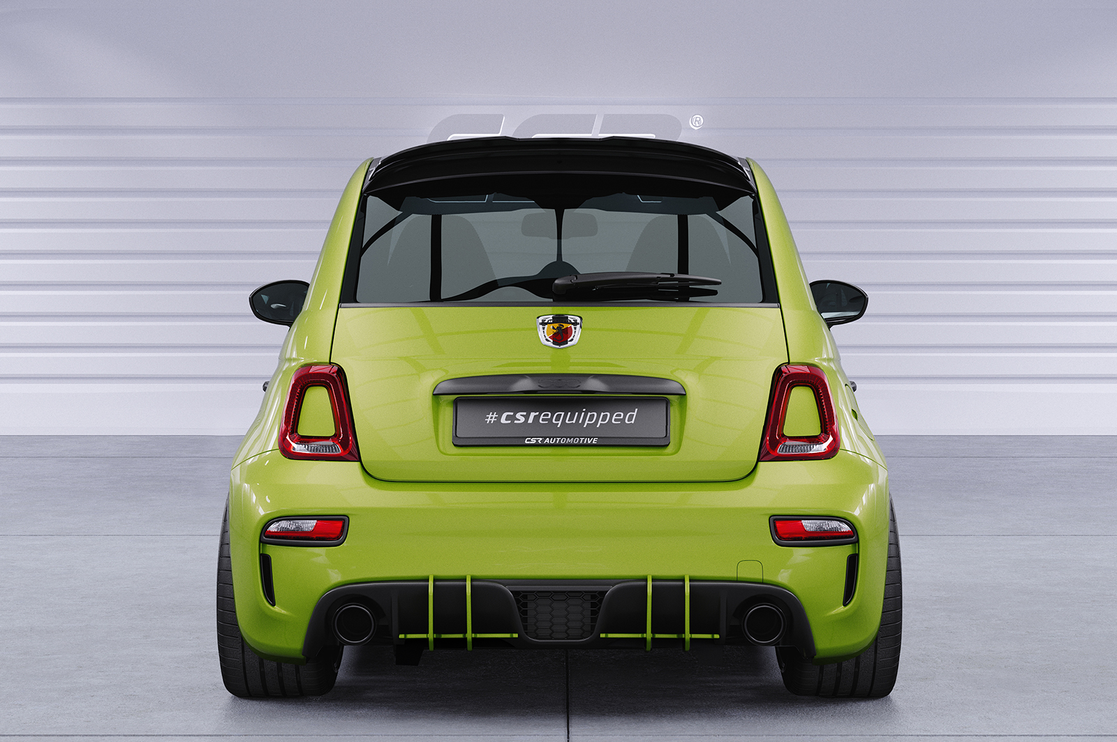 Aile Arrière Flexible NSR Pour Abarth 500 Racing - Modélisme 1:32 - Référence 1542 - Neuf