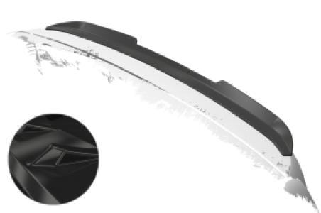 Aileron arrière avec ABE pour VW Caddy 4 (type SA) HF814-G
