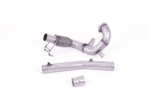 Downpipe met grote boring en de-cat | Audi / Volkswagen A1 / Polo | Milltek Sport