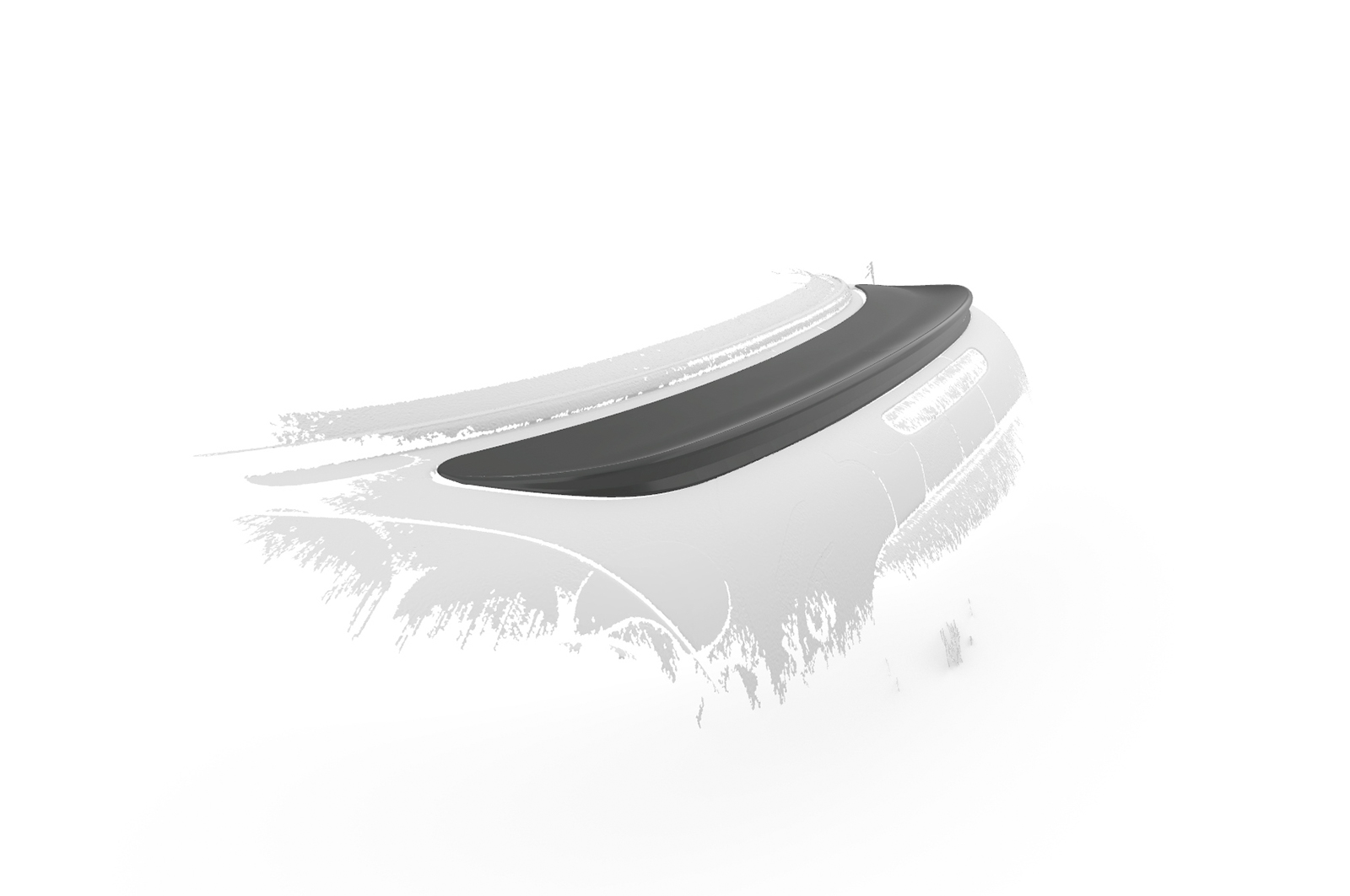 Mini R58 Rear Wing Rear wing with ABE for Mini R58 Coupe HF971-L | Extreme-carstyling.nl