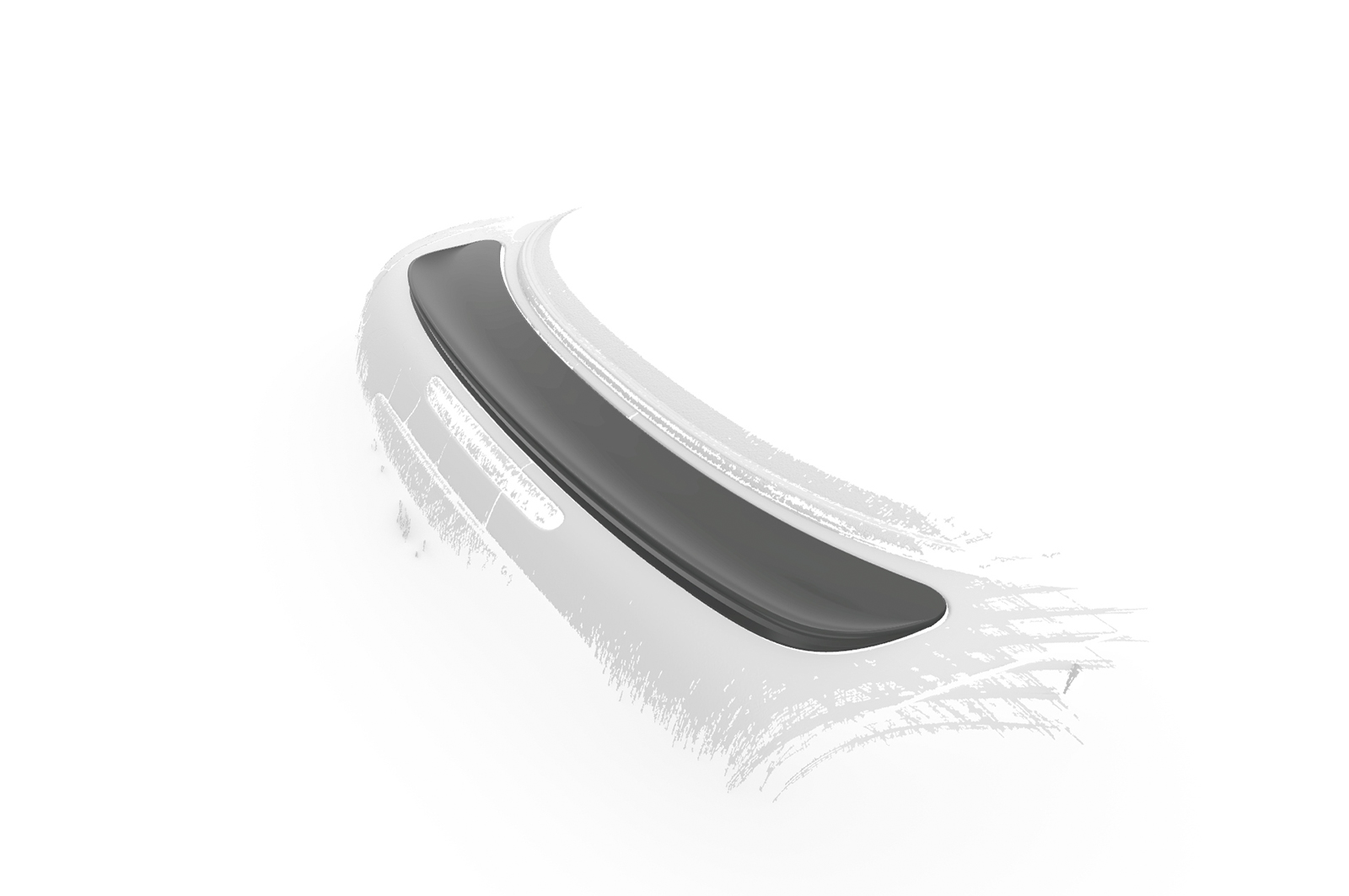 Mini R58 Rear Wing Rear wing with ABE for Mini R58 Coupe HF971-L | Extreme-carstyling.nl