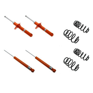 KONI STR.T Kit de Suspension | Volkswagen | GOLF PLUS V, GOLF VI, JETTA IV-VI, BORA IV | Charge sur essieu avant : 980kg | Abaissement 35mm | Ø55'