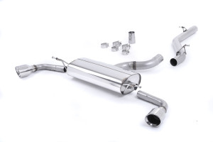 Cat-back uitlaatsysteem | Audi TT Mk2 3.2 quatro (2006-2010) | Milltek Sport 100mm Jet