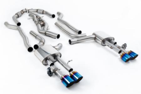 Cat-back uitlaatsysteem | Audi S8 D5 4.0 TFSI V8 sedan / sedan - lange wielbasis (niet-OPF/GPF US/ROW-modellen) (2020-2026) | Milltek Sport 115 GT