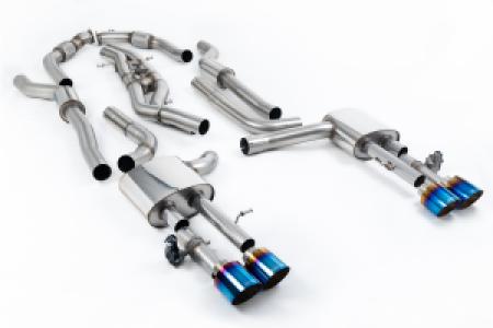 Cat-back uitlaatsysteem | Audi S8 D5 4.0 TFSI V8 sedan / sedan - lange wielbasis (niet-OPF/GPF US/ROW-modellen) (2020-2026) | Milltek Sport 115 GT