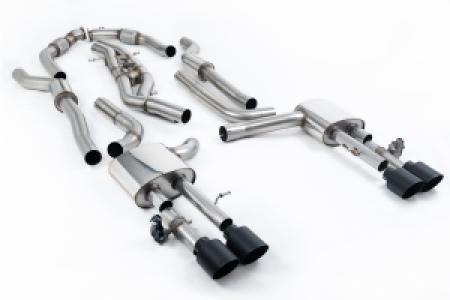 Cat-back uitlaatsysteem | Audi S8 D5 4.0 TFSI V8 sedan / sedan - lange wielbasis (niet-OPF/GPF US/ROW-modellen) (2020-2026) | Milltek Sport 115 GT