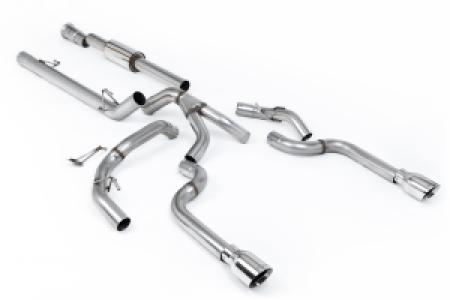 Auspuffanlage ab Katalysator | Ford F150 SuperCrew (5,5 Fuß Bett) 5,0 V8 (2021-2026) | Milltek Sport Dual GT100