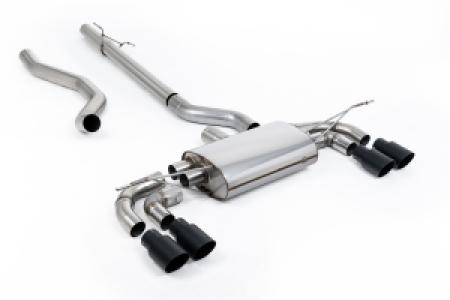 Roetfilter-back | Land Rover / Range Rover Defender 130 2.0 I4 P300 & P400e (compatibel met OPF/GPF en niet-OPF/GPF uitgeruste voertuigen) (2023-2026) | Milltek Sport Quad 90mm GT90