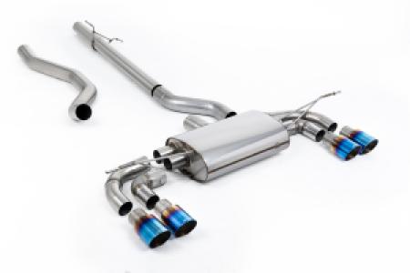 Roetfilter-back | Land Rover / Range Rover Defender 130 2.0 I4 P300 & P400e (compatibel met OPF/GPF en niet-OPF/GPF uitgeruste voertuigen) (2023-2026) | Milltek Sport Quad 90mm GT90