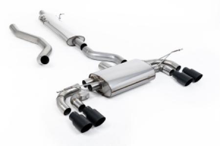 Roetfilter-back | Land Rover / Range Rover Defender 130 2.0 I4 P300 & P400e (compatibel met OPF/GPF en niet-OPF/GPF uitgeruste voertuigen) (2023-2026) | Milltek Sport Quad 90mm GT90