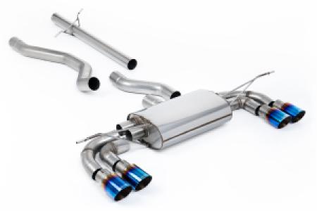 Filtre à particules | Land Rover / Range Rover Defender 130 3.0 I6 P400 (compatible avec les véhicules équipés d' OPF/GPF et non OPF/GPF) (2023-2026) | Milltek Sport Quad 90mm GT90
