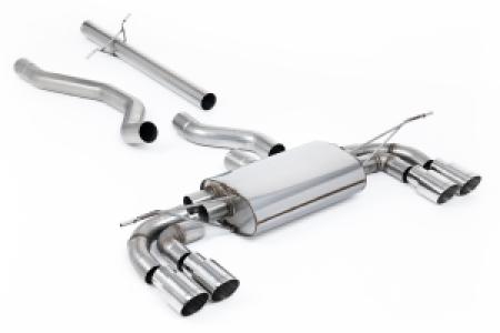 Filtre à particules | Land Rover / Range Rover Defender 130 3.0 I6 P400 (compatible avec les véhicules équipés d' OPF/GPF et non OPF/GPF) (2023-2026) | Milltek Sport Quad 90mm GT90