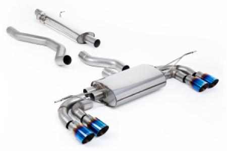 Filtre à particules | Land Rover / Range Rover Defender 130 3.0 I6 P400 (compatible avec les véhicules équipés d' OPF/GPF et non OPF/GPF) (2023-2026) | Milltek Sport Quad 90mm GT90