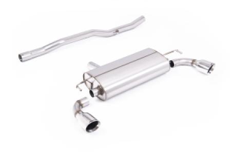 Cat-back uitlaatsysteem | Volkswagen Golf Mk4 R32 3.2 V6 4WD (2002-2005) | Milltek Sport 100mm GT100