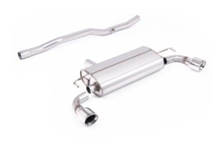 Cat-back uitlaatsysteem | Volkswagen Golf Mk4 R32 3.2 V6 4WD (2002-2005) | Milltek Sport 100mm Jet