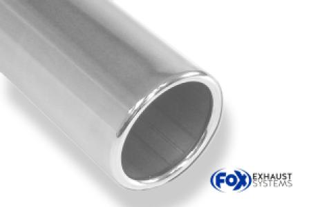 Dacia Duster 4x4 facelift tailpipe for plugging on the original ESD with clamp - 1x90 type 12