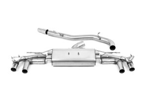 Roetfilter-back | Audi S3 2.0TFSI Quattro Sportback 310 PK 8 jaar (alleen OPF/GPF-modellen) (2020-2024) | Milltek Sport