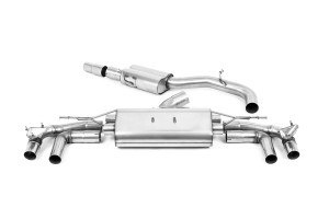Roetfilter-back | Audi S3 2.0TFSI Quattro Sportback 310 PK 8 jaar (alleen OPF/GPF-modellen) (2020-2024) | Milltek Sport