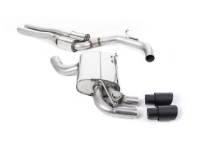 Cat-back uitlaatsysteem | Audi RS3 Sportback S tronic (8P) (2011-2012) | Milltek Sport Dubbele 90 mm GT90