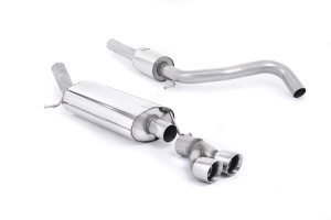 Cat-back uitlaatsysteem | Audi / Volkswagen A1 / Polo | Milltek Sport Twin 80mm GT80