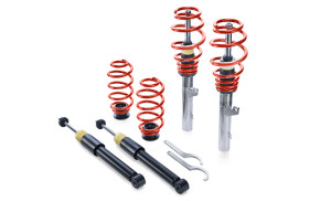 Eibach Pro-Street-S Kit d'abaissement de la suspension hélicoïdale | AudiSeatSkodaVolkswagen |  A3 / S3 (8P1) /  GOLF PLUS V (5M1, 521) /  GOLF V Estate (1K5) /  GOLF V Variant (1K5) /  JETTA I A trois volumes (1K2) /  JETTA III (1K2) /  JETTA V (1K2) /