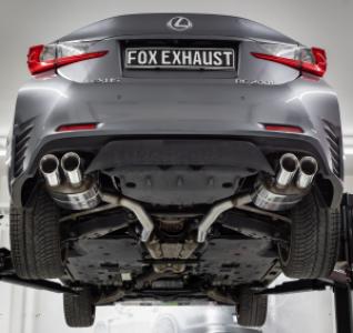 Silencieux arrière droit/gauche Lexus RC200T - 2x90 Type 25 droit/gauche