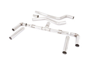 Roetfilter-back | Ford Focus Mk4 ST 2,3-liter EcoBoost Estate/Wagon/Combi (uitgerust met OPF/GPF) (2019-2024) | Milltek Sport Dubbele GT115