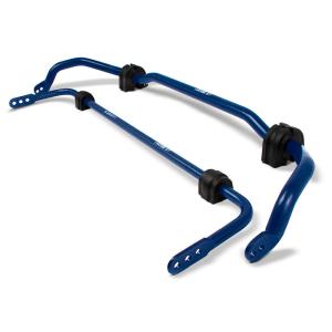 H&R Set des Barres Antiroulis sur mesure pour Volkswagen Polo VI (AW) 2017- / T-Cross (C1) 2018- / Taigo (CS) 2021- & Seat Ibiza (KJ) / Arona (KJ) 2017- & Skoda Kamiq (NW) 2019- / Fabia IV (PJ) 2021- - 24/25mm