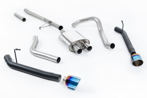Cat-back uitlaatsysteem | Jeep Gladiator (JT) 3.6 V6 (2020-2024) | Milltek Sport 115mm GT115